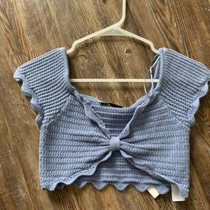 Zara crop top NWT